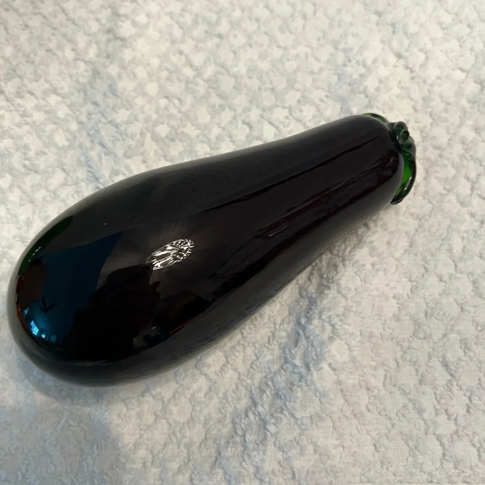 - Vintage Murano style glass vegetables set of 4 - Picture 6 of 10